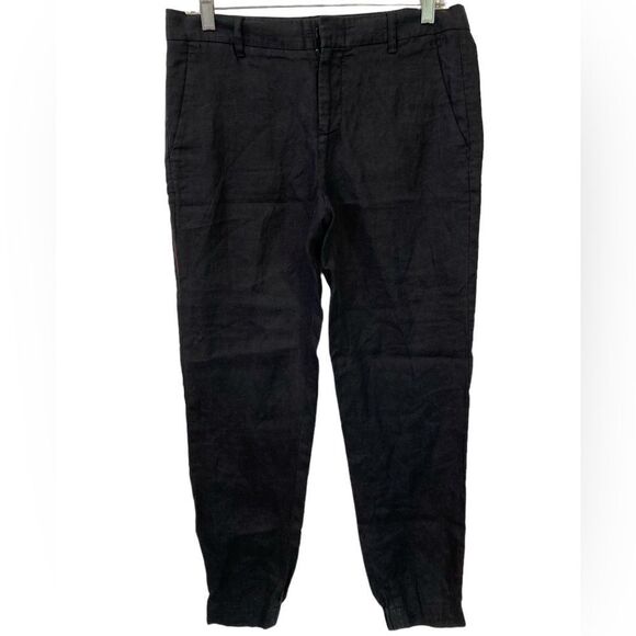 Vince linen joggers, size 4 - Picture 1 of 8